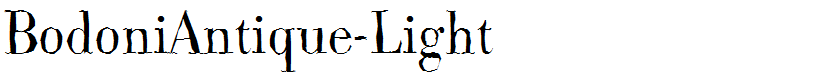 BodoniAntique-Light