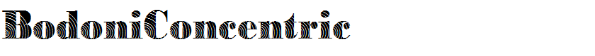 BodoniConcentric