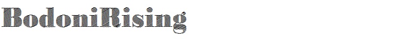 BodoniRising
