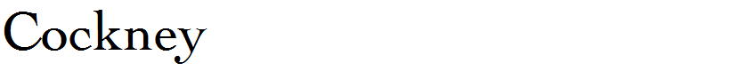 Cockney