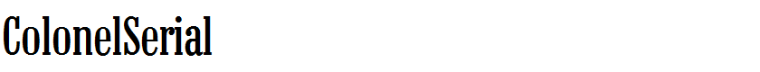 ColonelSerial