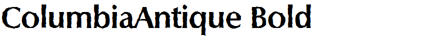 ColumbiaAntique Bold