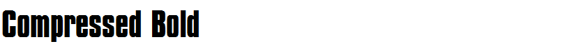 Compressed Bold
