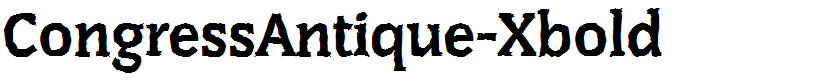 CongressAntique-Xbold