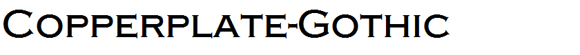 Copperplate-Gothic