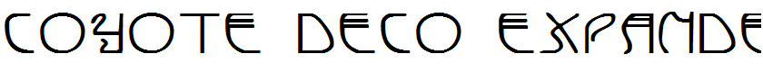 Coyote Deco Expanded Expanded