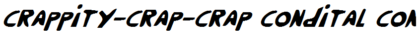 Crappity-Crap-Crap CondItal CondItal