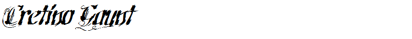 Cretino Gaunt