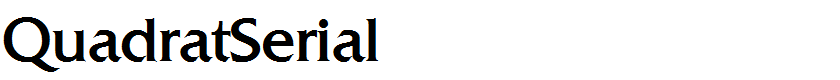 QuadratSerial