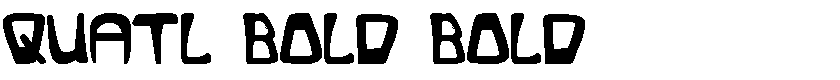 Quatl Bold Bold