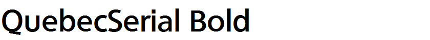 QuebecSerial Bold