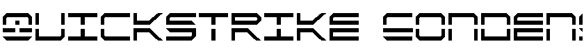 QuickStrike Condensed Condensed