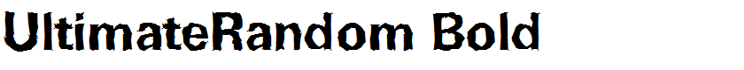 UltimateRandom Bold