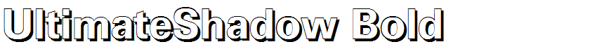 UltimateShadow Bold