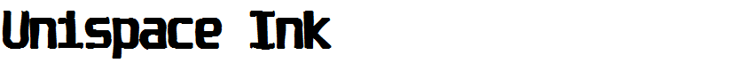 Unispace Ink